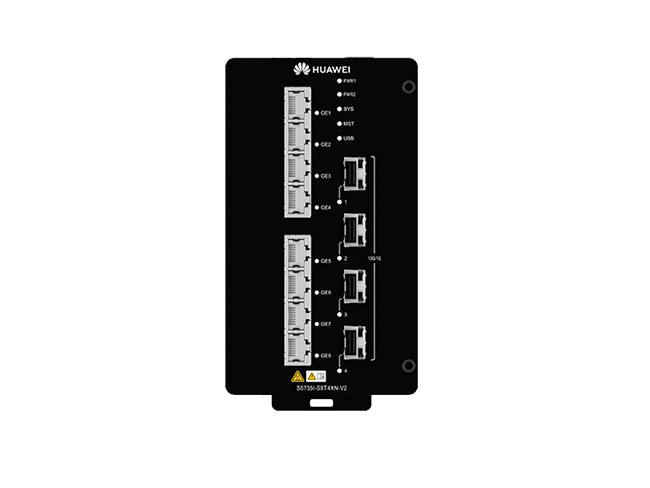 Industrial (DIN Rail–Mounted) CloudEngine S5735I-S8U2XN-V2