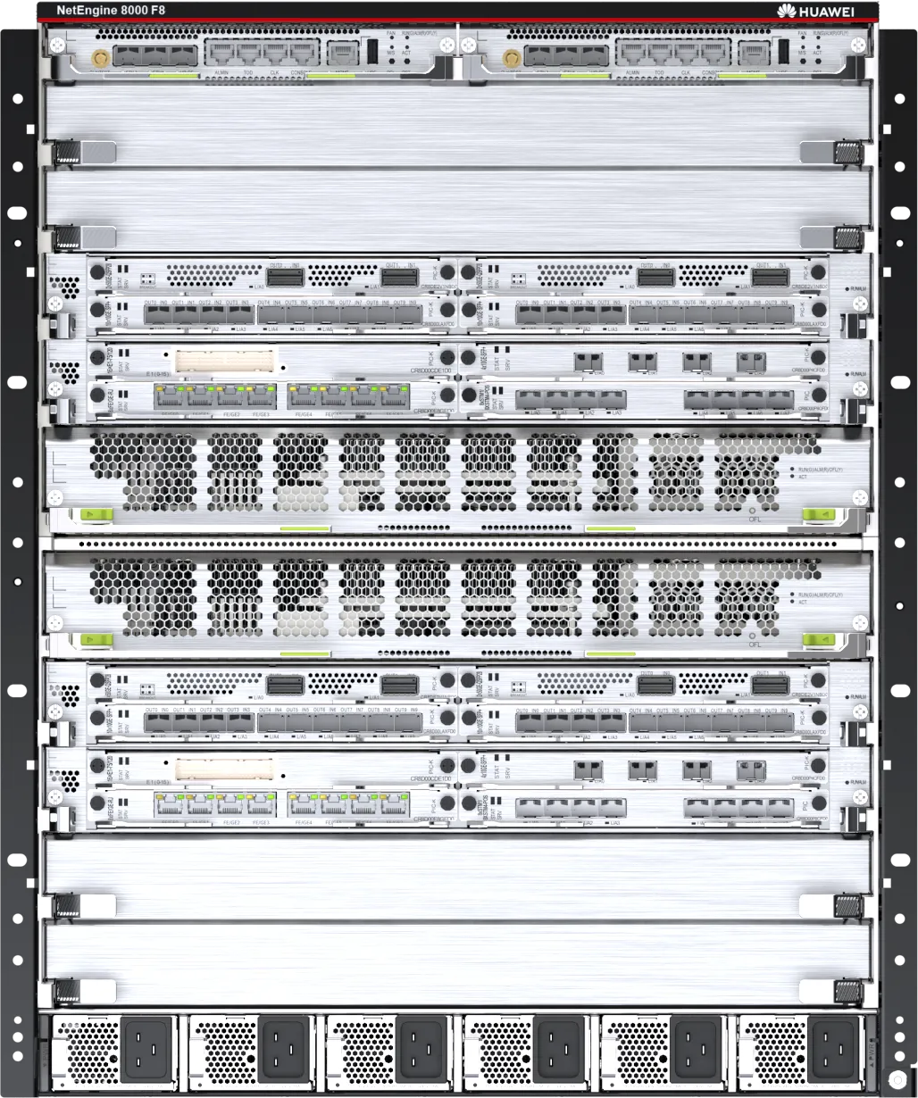 Routers NetEngine 8000 F8