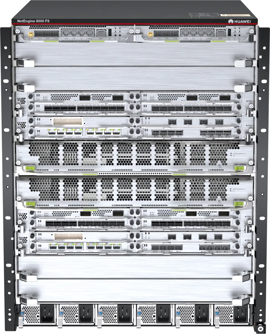 Routers NetEngine 8000 F8