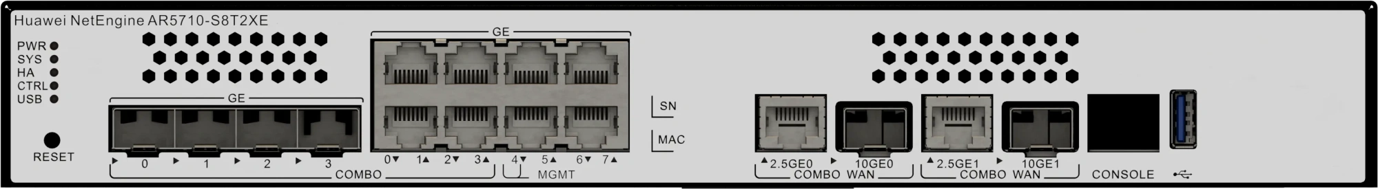 Enterprise Router NetEngine AR5710-S8T2XE