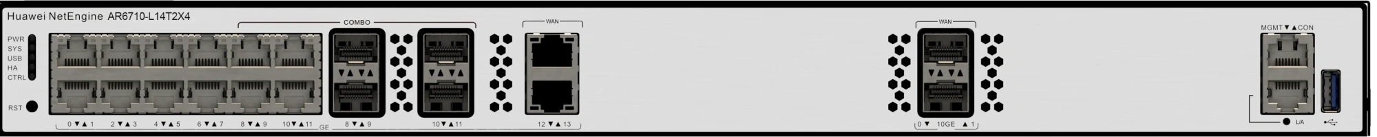 Enterprise Routers NetEngine AR6710-L14T2X4