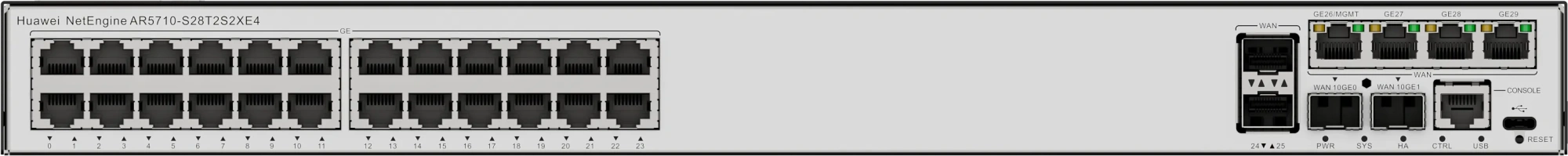 Enterprise Router NetEngine AR5710-S28T2S2XE4