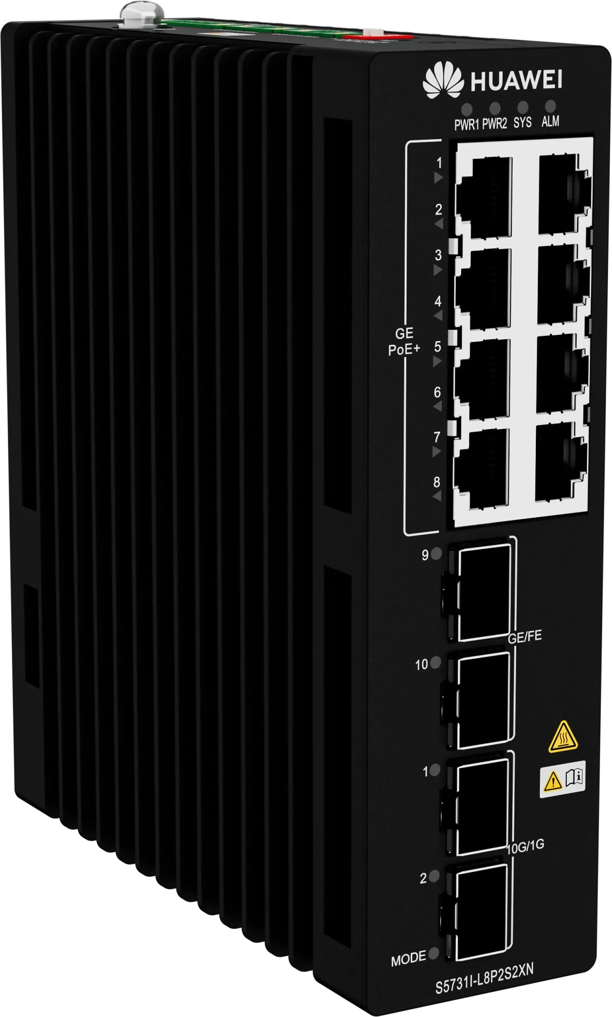 Industrial (DIN Rail–Mounted) S5731I-L8P2S2XN