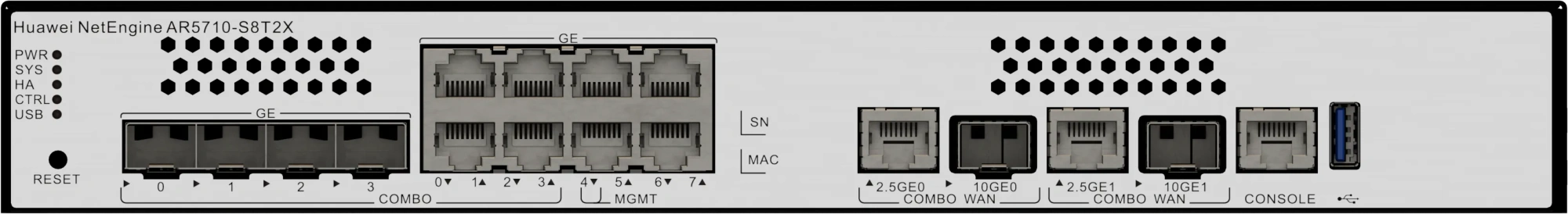 Enterprise Router NetEngine AR5710-S8T2X