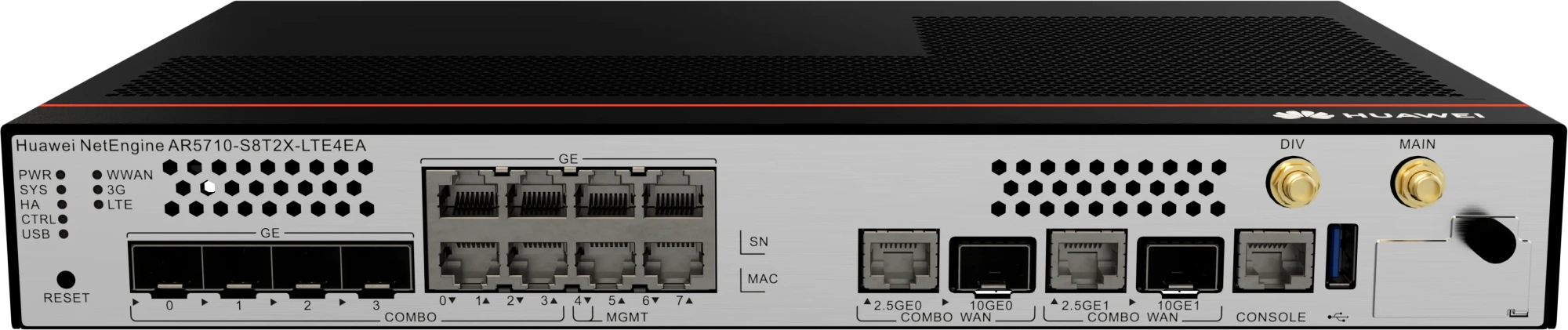 Enterprise Router NetEngine AR5710-S8T2X-LTE4EA