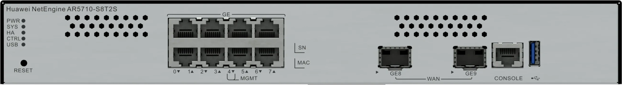 Enterprise Router NetEngine AR5710-S8T2S